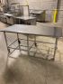 All S/S 72" x 36" Work Table, W/ Casters